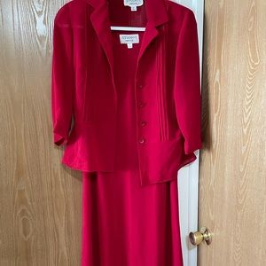 Two piece, dress with jacket